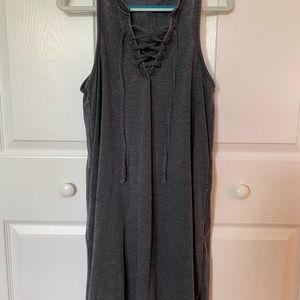 Loose, tank top dress